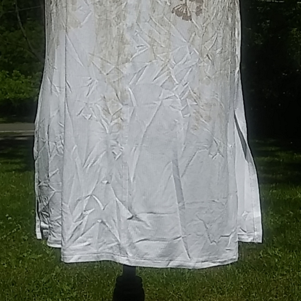 NEW Lisa Rinna Reverse Border Print Tunic - Picture 6 of 8